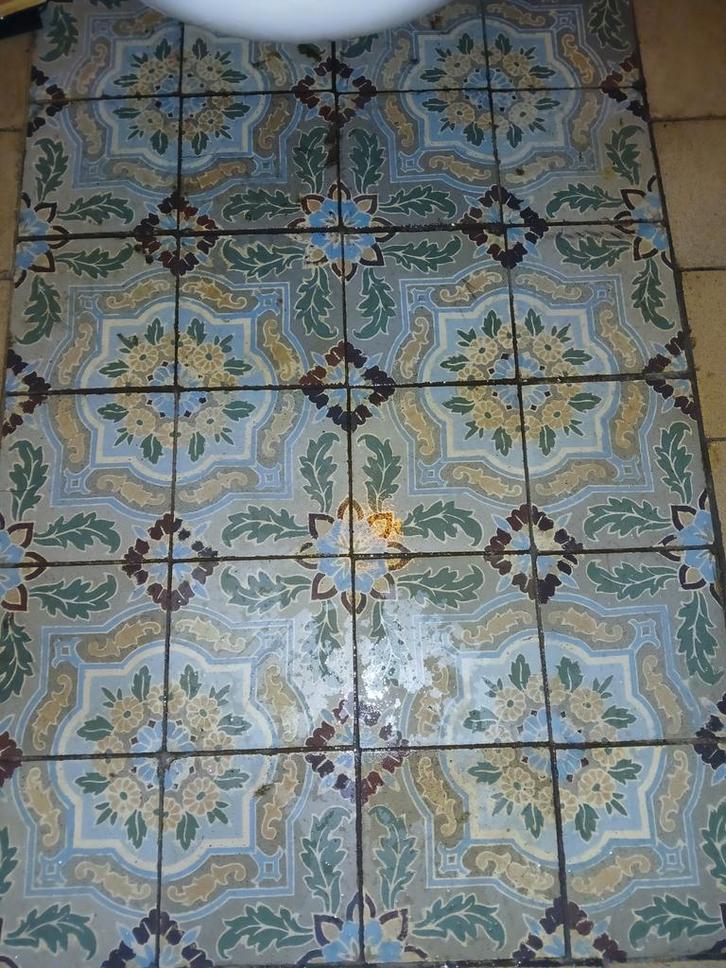 1,8m² cementtegels 15x15x1,5cm, Doe-het-zelf en Bouw, Tegels, Ophalen