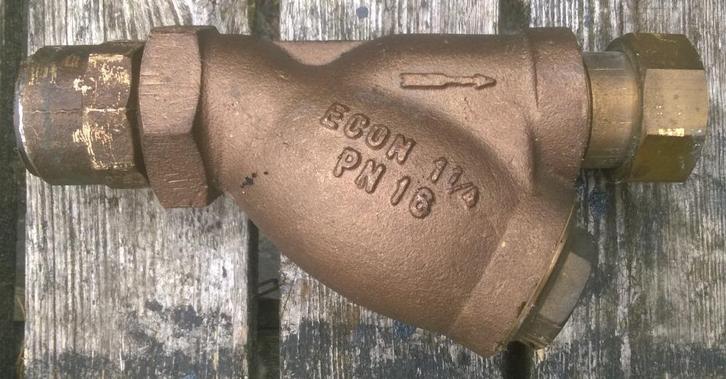 Koppelstuk 1 1/4 inch messing, Doe-het-zelf en Bouw, Overige Doe-Het-Zelf en Bouw, Gebruikt, Ophalen of Verzenden