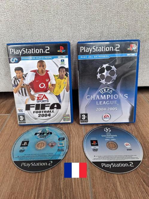 Lot Jeux Football PS2 FIFA Champions League, Games en Spelcomputers, Games | Sony PlayStation 2, Gebruikt, Sport, Vanaf 3 jaar