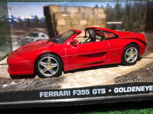 Ferrari F355 GTS - James Bond, Hobby & Loisirs créatifs, Voitures miniatures | 1:43, Utilisé, Voiture, Universal Hobbies, Enlèvement ou Envoi