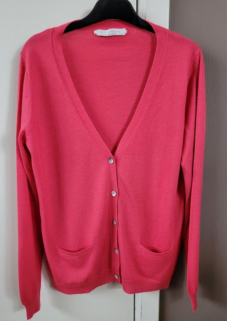 Fijne golf merk FTC Cashmere, L, Kleding | Dames, Truien en Vesten, Zo goed als nieuw, Maat 42/44 (L), Roze, Ophalen of Verzenden