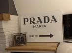 Wall art Prada Marfa kerstcadeau 100x70cm, Ophalen, Zo goed als nieuw