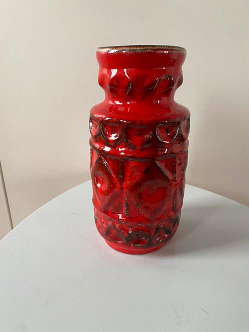Vase vintage Bay Keramik Bodo Mans, Antiek en Kunst, Antiek | Vazen