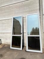 Dubbele buiten deur aluminium, Doe-het-zelf en Bouw, Deuren en Vliegenramen, Ophalen, Gebruikt, 80 tot 100 cm, 215 cm of meer