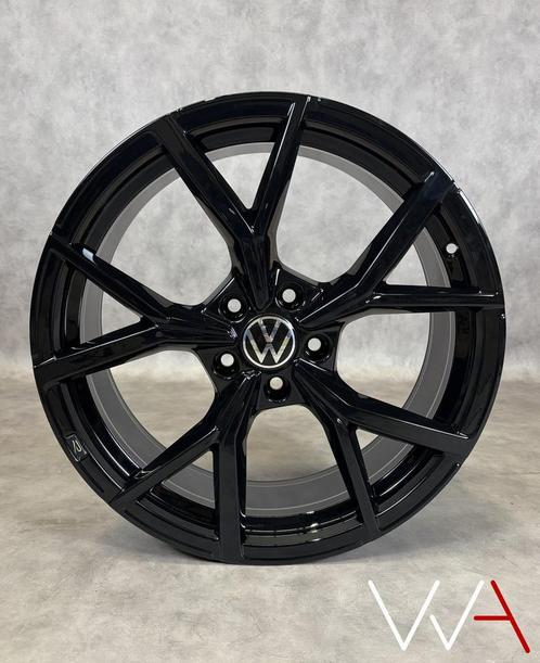 1x 19'' Volkswagen Golf 8 R Estoril velg BLACK BTW Origineel, Auto-onderdelen, Banden en Velgen, Band(en), Personenwagen, Gebruikt