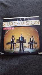Vinyl (45t) telex "eurovision", Ophalen, 1980 tot 2000, Gebruikt