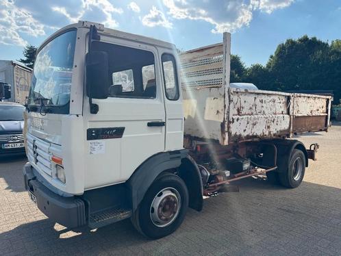 Renault Midliner *BENNE-4CYL* (bj 1988), Auto's, Vrachtwagens, Bedrijf, Renault, Diesel, Handgeschakeld, Wit, BTW verrekenbaar