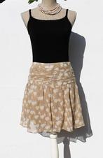 Prachtige zijden rok S, Kleding | Dames, Beige, Kookai, Ophalen of Verzenden, Zo goed als nieuw