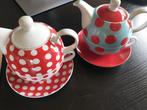 Theepot en kop (2 stuks), Huis en Inrichting, Keuken | Servies, Keramiek, Nieuw, Ophalen of Verzenden, Overige stijlen