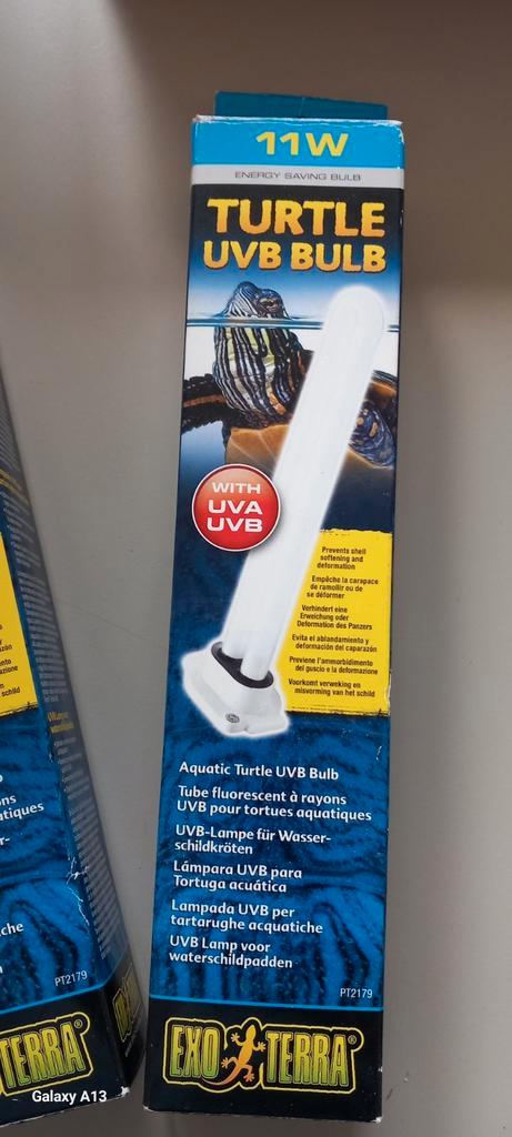Exo terra turtle uvb bulb 11w, Dieren en Toebehoren, Reptielen en Amfibieën | Toebehoren, Nieuw, Verlichting, Ophalen of Verzenden