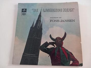 Vinyl LP Fons Jansen Lachende Kerk Komedie Humor Cabaret beschikbaar voor biedingen