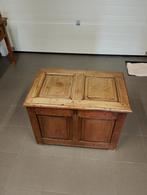 Antieke houten kist 17 A 19 eeuw met werkend slot, Maison & Meubles, Accessoires pour la Maison | Coffres, Enlèvement