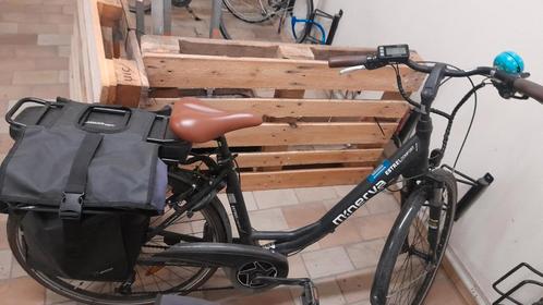 Elektrische dames fiets zonder fietszakken, Fietsen en Brommers, Elektrische fietsen, Gebruikt, Overige merken, 51 tot 55 cm, 50 km per accu of meer