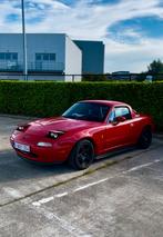 Mazda mx-5 eunos roadster turbo, Achterwielaandrijving, Zwart, Cabriolet, Handgeschakeld