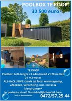 Zwembad poolbox, 300 cm of meer, Zo goed als nieuw, Rechthoekig, Ophalen