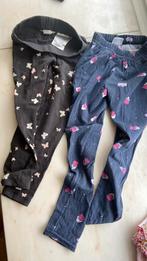 2x lichte broek maat 104 ( afhalen Gent), Ophalen of Verzenden, Zo goed als nieuw, Broek