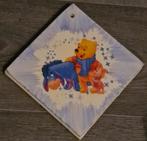 Unieke beschilderde tegel Winnie the Pooh, Verzamelen, Disney, Overige typen, Winnie de Poeh of vrienden, Ophalen of Verzenden