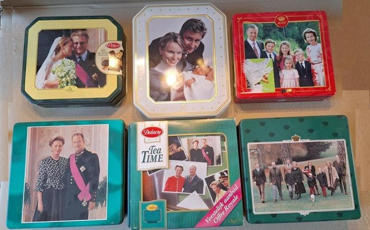 blikken van Koningshuis, Verzamelen, Blikken, Ophalen of Verzenden