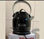 KitchenAid zwarte waterkoker NIEUW, Elektronische apparatuur, Waterkokers, 1 tot 2 liter, Ophalen, Nieuw, Draadloos