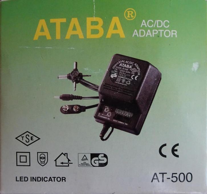 Multi-spanningen AC/DC-adapter, Elektronische apparatuur, Overige elektronische apparatuur, Zo goed als nieuw, Ophalen of Verzenden