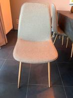 JYSK BISTRUP zand - 6 stoelen, Huis en Inrichting, Stoelen, Ophalen, Zo goed als nieuw