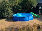 Intex Zwembad - diameter 366 cm x  76 cm h, Tuin en Terras, 300 cm of meer, 200 tot 400 cm, Rond, Gebruikt
