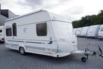 Mooie 4pers.Fendt met mover, voortent, dakluifel, rondzit, Rondzit, Frans bed, Bedrijf, Tot en met 4