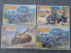 Matchbox 1/76 vintage kits - 4 stuks, Hobby en Vrije tijd, Overige merken, Ophalen of Verzenden, Zo goed als nieuw, Tank