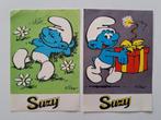 Lot de stickers vintage - Suzy - Les Schtroumpfs - Peyo, Comme neuf, Bande dessinée ou Dessin animé, Enlèvement ou Envoi