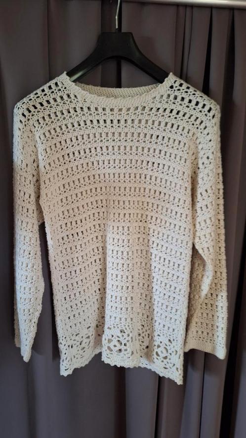Dames zeemans pull gehaakt met de hand maat Medium nieuw, Kleding | Dames, Truien en Vesten, Zo goed als nieuw, Maat 38/40 (M)
