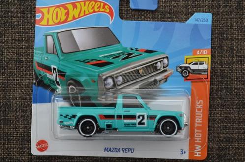 139 / Hot Wheels MAZDA REPU PICKUP, Kinderen en Baby's, Speelgoed | Racebanen, Nieuw, Hot Wheels, Ophalen of Verzenden