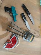 Leuke actiehelden set accessoires, Ophalen of Verzenden, Gebruikt