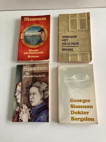 Georges Simenon (4): Vlucht uit Oostende, Bergelon, Lacroix beschikbaar voor biedingen