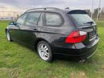 BMW 3 Serie 320 Touring 320i break (bj 2007), Auto's, Stof, Zwart, 4 cilinders, Zwart
