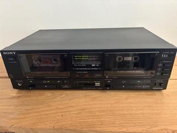 Sony TC W-550 Dubbel Cassettedeck beschikbaar voor biedingen