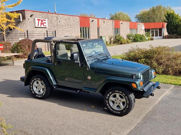Jeep Wrangler 4.0 Benzine*Sahara Edition*Toon staten*, Auto's, Jeep, Bedrijf, Te koop, Wrangler, 4x4, Benzine, Euro 4, Cabriolet
