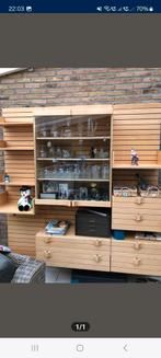 Vintage scandinavische wandkast (Made in Finland), Huis en Inrichting, Kasten | Wandmeubels, Ophalen, Gebruikt