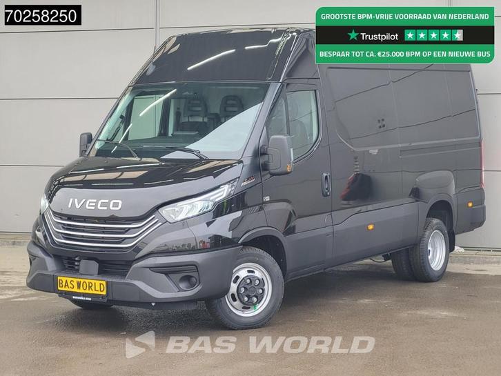 Iveco Daily 35C21 3.0L Automaat 210PK L2H2 2025-Model Dubbel, Auto's, Bestelwagens en Lichte vracht, Bedrijf, Te koop, Achteruitrijcamera