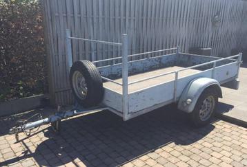 Open laadbak aanhangwagen 750kg beschikbaar voor biedingen