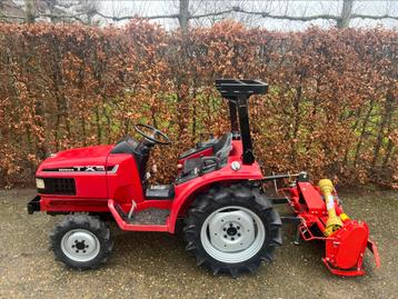 Mini tractor met frees | 4x4 | 18PK| Kubota | ISEKI | Yanmar beschikbaar voor biedingen