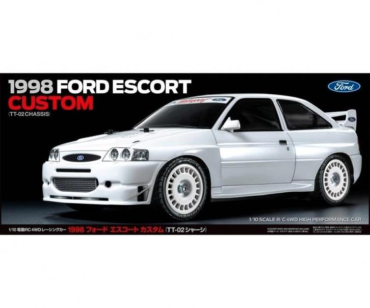 Surstock Tamiya : kit Tamiya Ford Escort Custom TT-02, Hobby & Loisirs créatifs, Modélisme | Radiocommandé & Téléguidé | Voitures