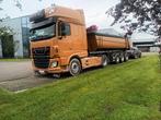 Daf xf 450 465000 km bj 2018 met kipper walking vloer, Auto's, Vrachtwagens, Te koop, Stof, Automaat, Zwart