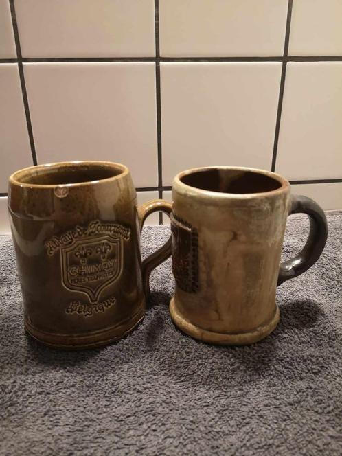 Bierkruiken/Bierpullen steen en glas., Verzamelen, Biermerken, Nieuw, Overige typen, Duvel, Ophalen of Verzenden