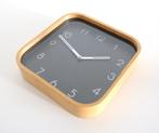 IKEA WALL CLOCK PIRO JOHANNA JELINEK BIRCH BENTWOOD, Ophalen of Verzenden, Gebruikt, Analoog