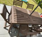 Tuinset ikea met 5 stoelen, Tuin en Terras, Ophalen, Gebruikt, Tuinset
