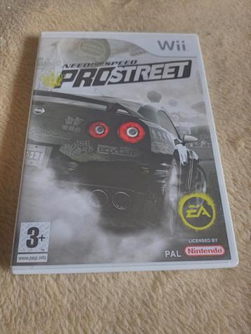 Jeux de WII need for speed prostreet