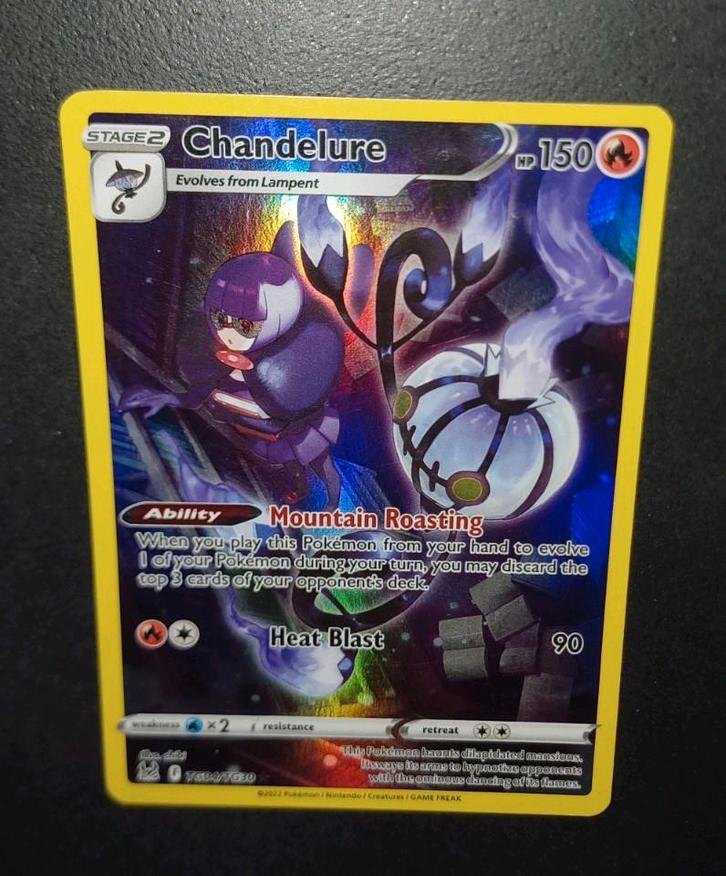 Modern Era: Chandelure TG04/TG030 Lost Origin, Hobby en Vrije tijd, Verzamelkaartspellen | Pokémon, Zo goed als nieuw, Ophalen of Verzenden