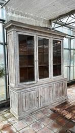 Oude vitrinekast, Huis en Inrichting, Ophalen, Zo goed als nieuw