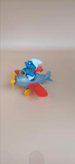 Smurf in vliegtuig schtroumpf dans l avion, Verzamelen, Smurfen, Ophalen of Verzenden, Nieuw