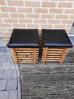 houten krukken, Huis en Inrichting, Stoelen, Ophalen, Gebruikt, Hout